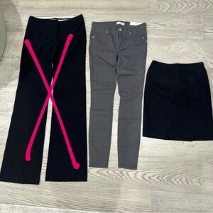 Ann Taylor & Loft Business Bottoms Bundle size 00